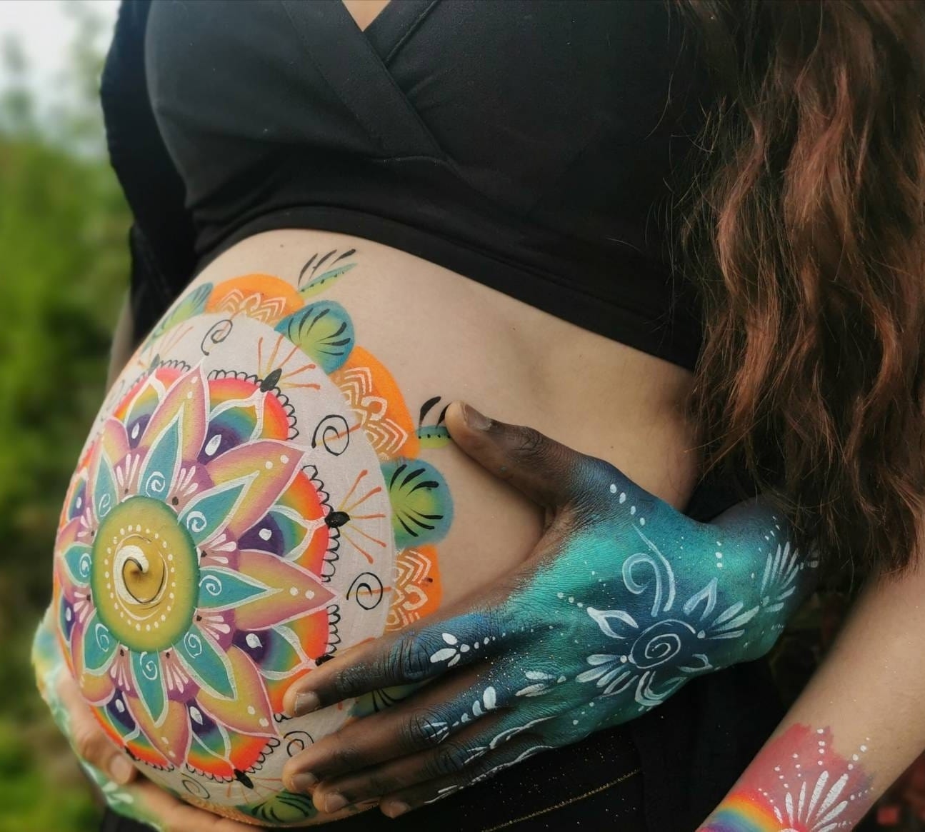 Belly-painting Vienne